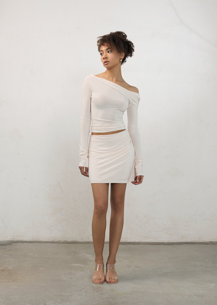 Юбка Tyla ivory ALÁBEL