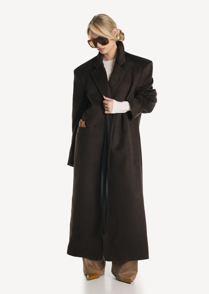 Пальто PRESTIGE brown ALÁBEL