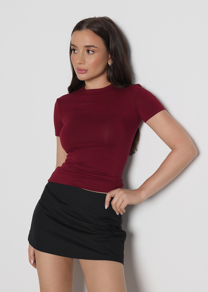 Футболка SKIN bordo ALÁBEL