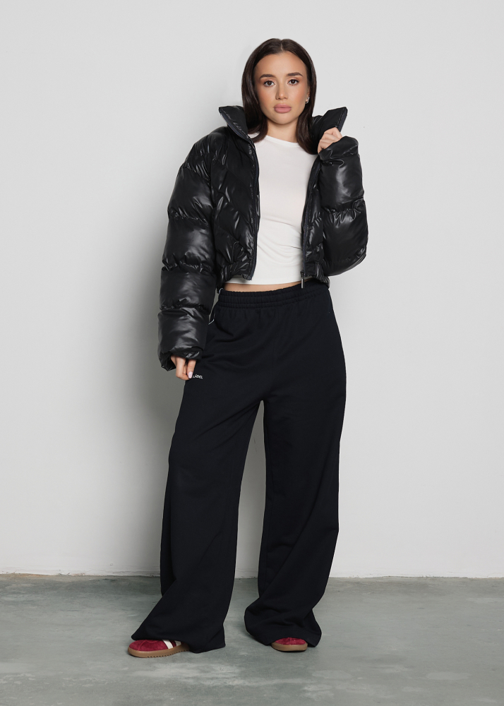 Пуховик Puffy black ALÁBEL