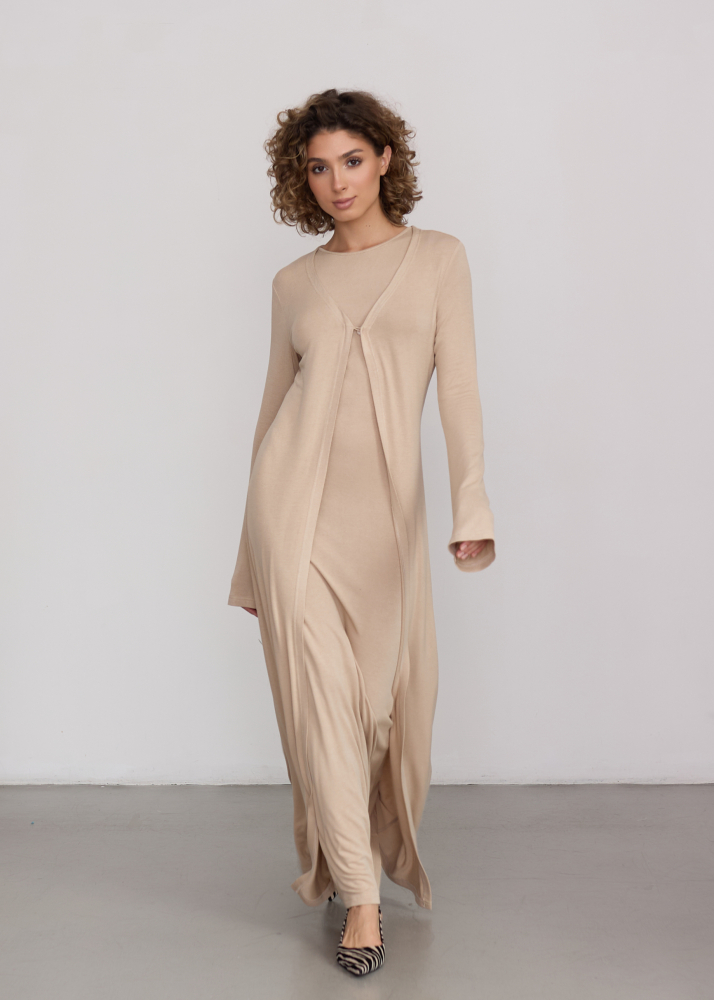 Кардиган KELLY beige ALÁBEL