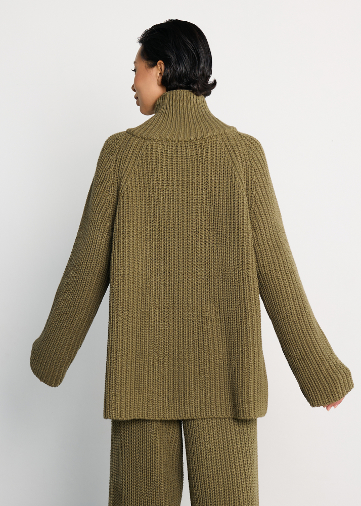 Свитер WARM khaki ALÁBEL