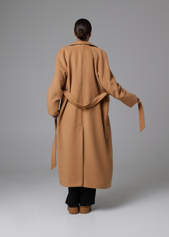 Пальто бежевое ALÁBEL