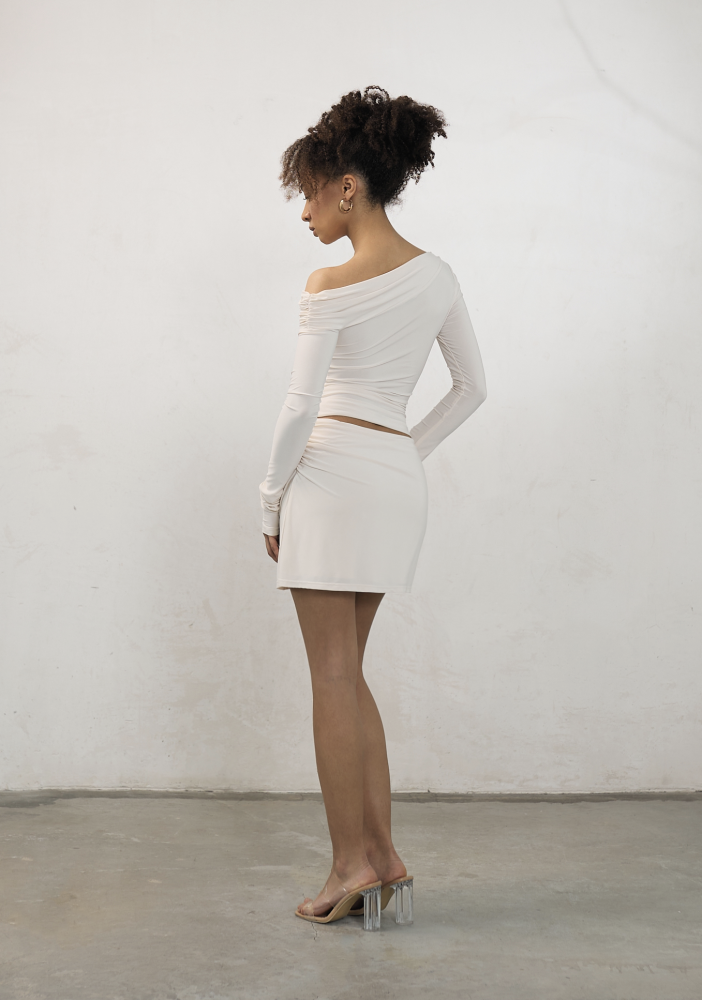 Юбка Tyla ivory ALÁBEL