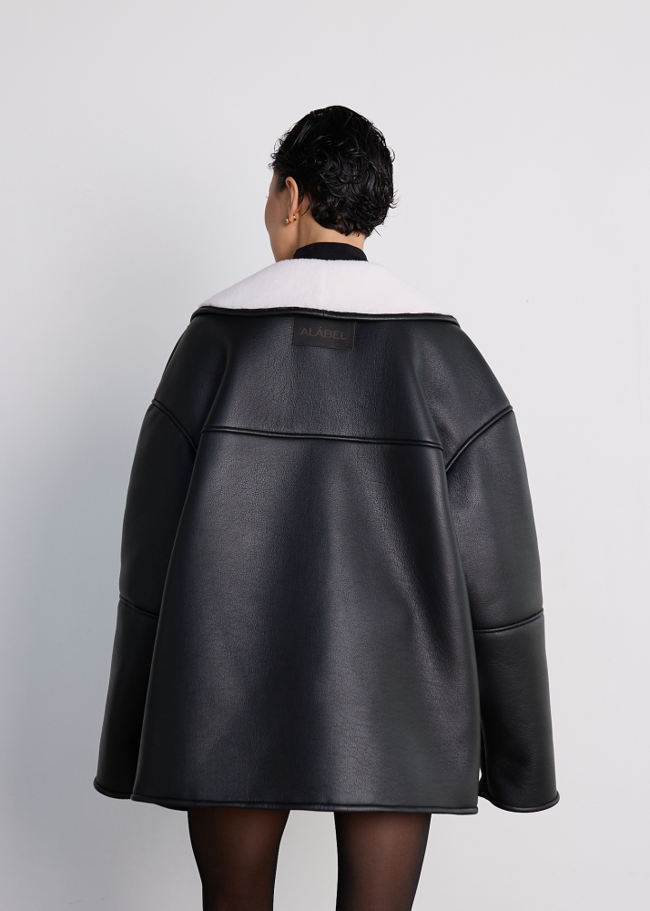Дубленка NOBLE black ALÁBEL