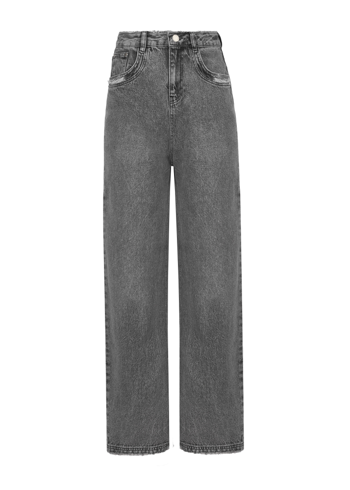 Джинсы BASIC серые ALÁBEL