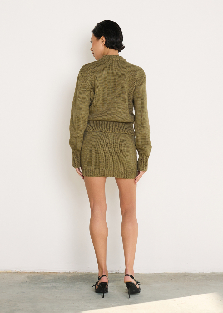 Юбка ELEGANT khaki ALÁBEL