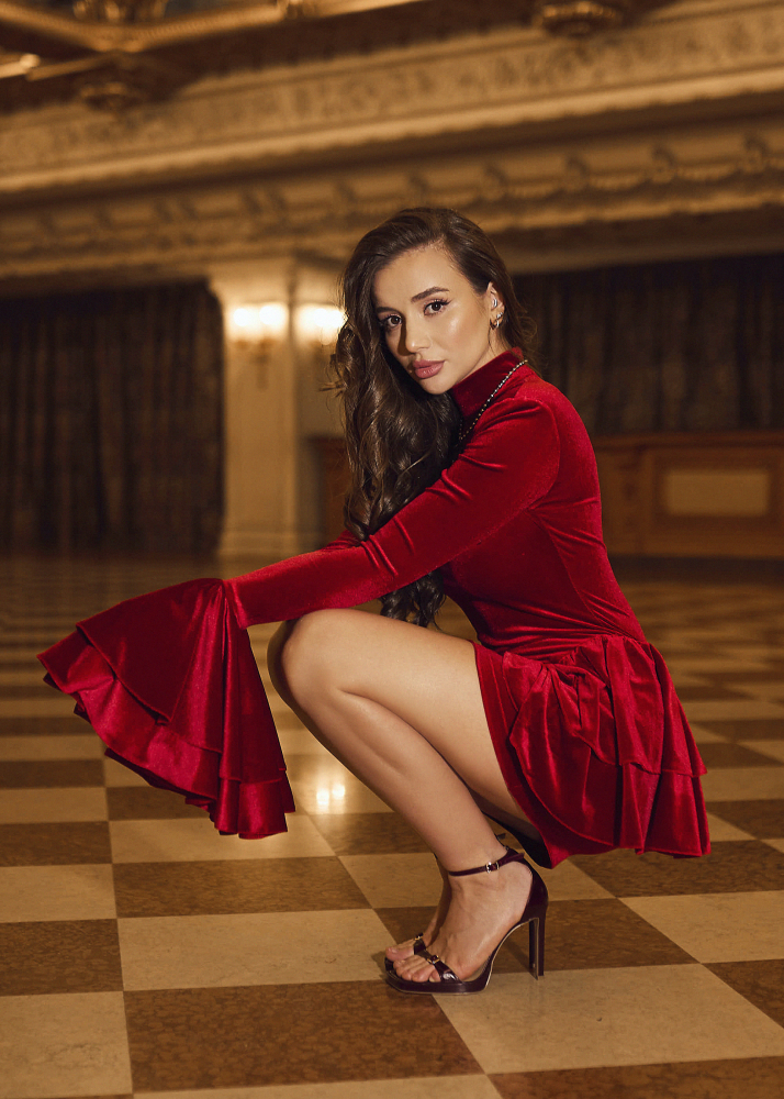 Платье PASSION red ALÁBEL