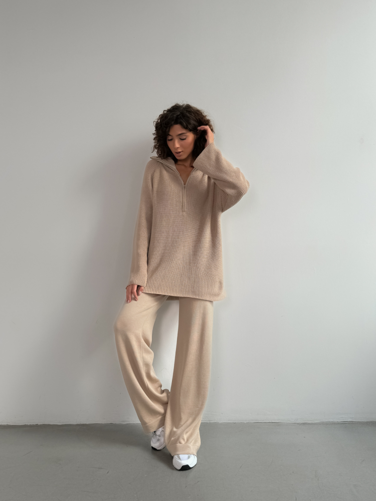 Брюки CUDDLE бежевые ALÁBEL