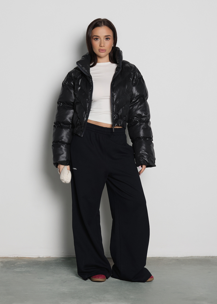 Пуховик Puffy black ALÁBEL