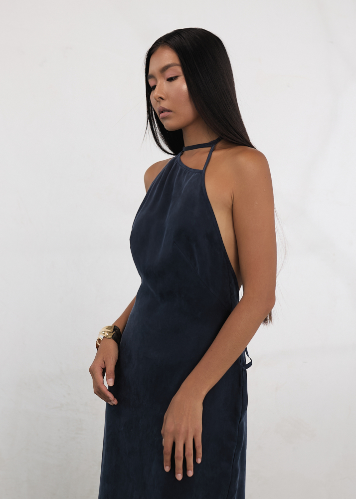 Платье Sandy navy blue ALÁBEL