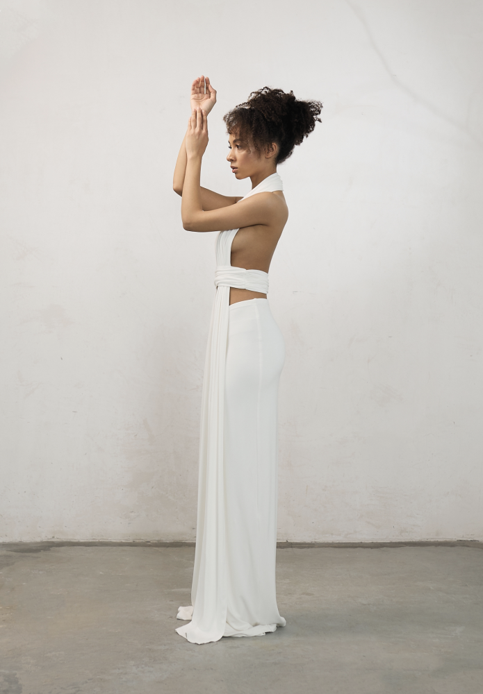 Платье Sienna white ALÁBEL