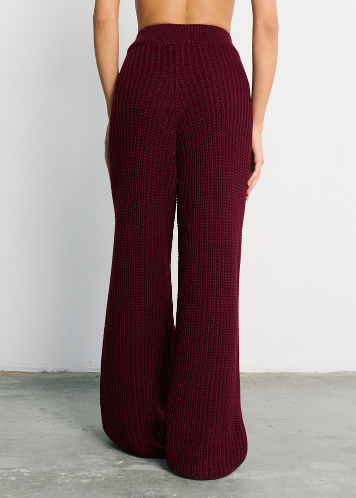 Брюки WARM bordo ALÁBEL