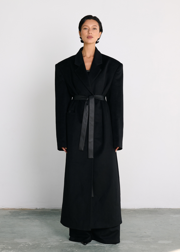 Пальто PRESTIGE black ALÁBEL