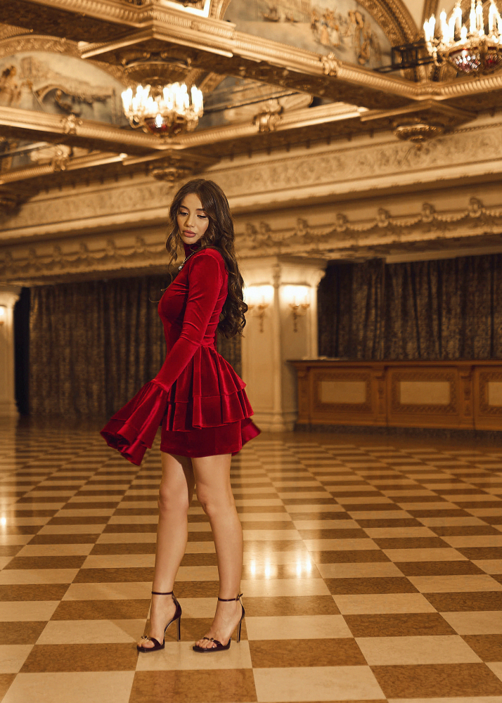 Платье PASSION red ALÁBEL