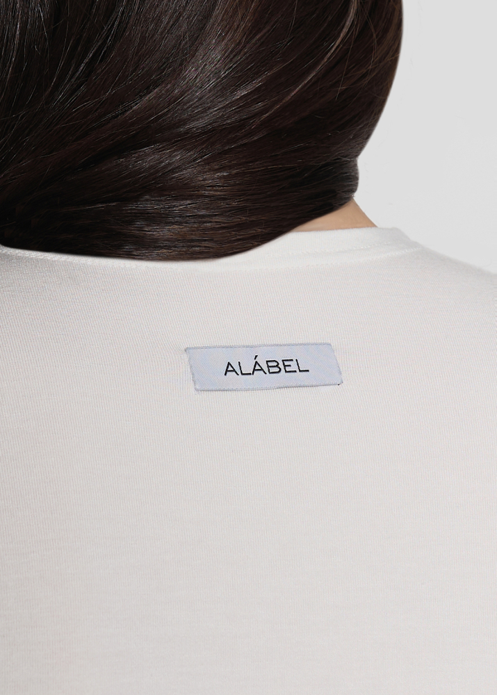 Лонгслив SKIN white ALÁBEL