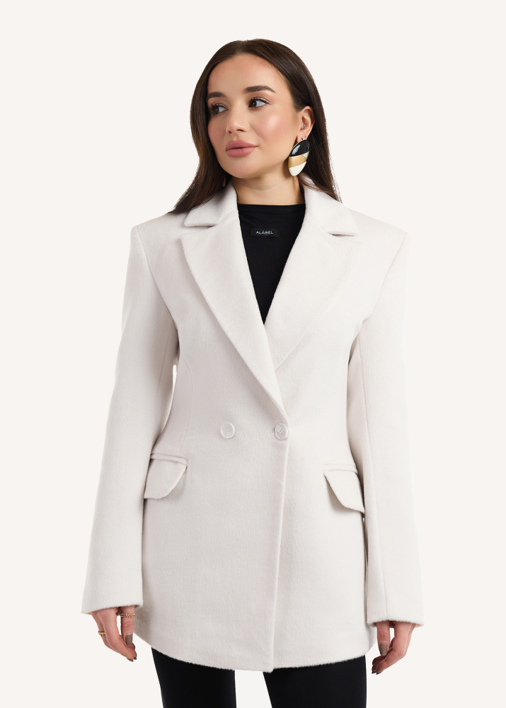 Пальто TOUCH ivory ALÁBEL