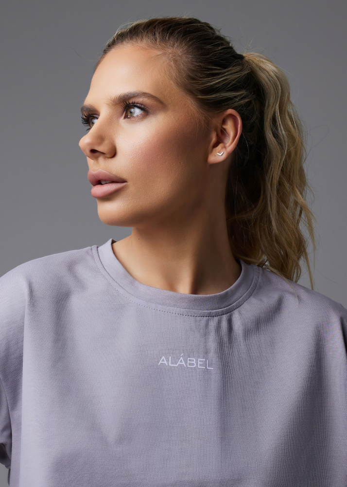 Футболка BASE mini графит  ALÁBEL