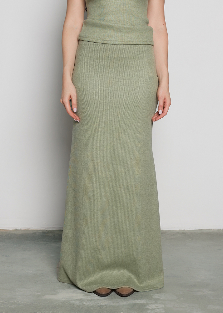 Юбка FLUFFY pistachio ALÁBEL