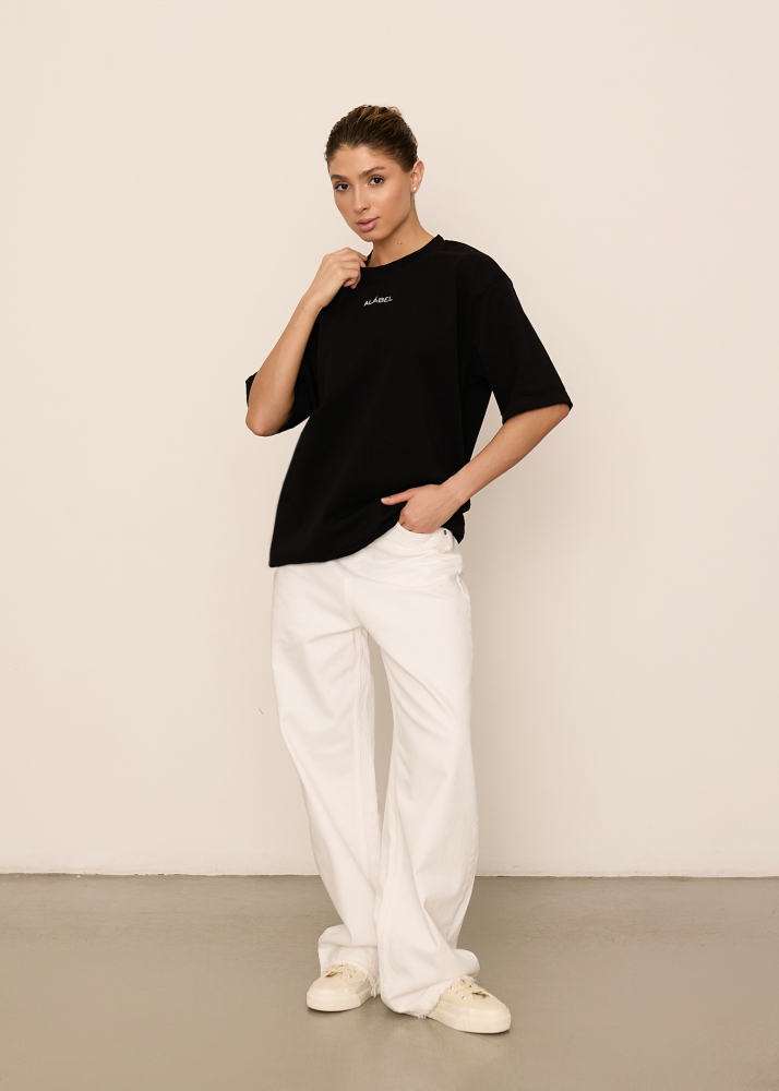 Футболка BASE черная ALÁBEL